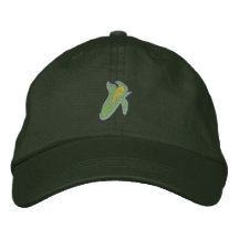Corn Embroidered Baseball Cap