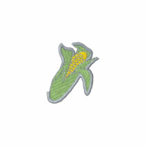 Corn embroidered shirts