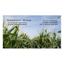 Corn Farmer Business Cards