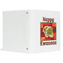 Corn Happy Kwanzaa 3 Ring Binder