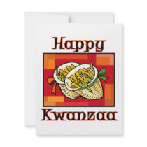 Corn Happy Kwanzaa Custom Invite
