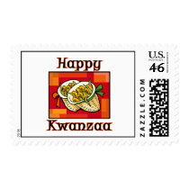 Corn Happy Kwanzaa Stamps
