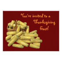 Corn Harvest Thanksgiving Announcements