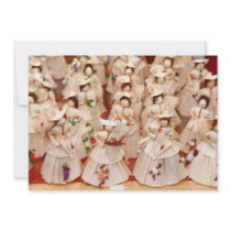 Corn husk dolls invitations