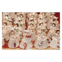 Corn husk dolls personalized stationery