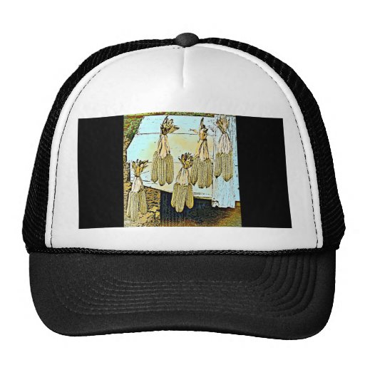 Corn Husk Painting Trucker Hat Zazzle
