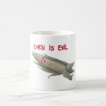 corn is evil2 mug