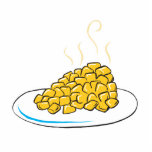 corn on a plate