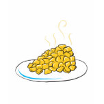 corn on a plate