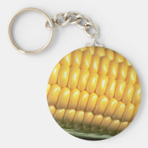 Corn on the cob key chain