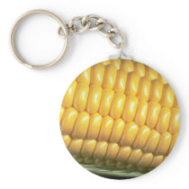 Corn on the cob key chain
