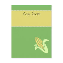 Corn Roast postcards by partypassion Corn Roast postcards
