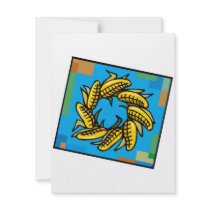 Corn Wreath for Kwanzaa Custom Invites
