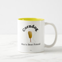 Corndog: Man's Best Friend (Minnesota) Mugs