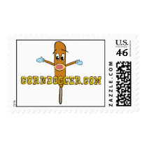 Corndogger.com Logo Stamps