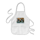 Corner Barber Two Chairs Aprons
