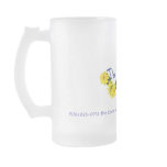 Corner Cafe Floral Frosted Mug Corner Cafe Floral Frosted Mug