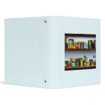 Corner Grocery Store Vinyl Binder