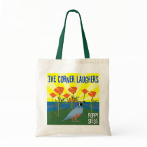Corner Laughers - Poppy Seeds Canvas Bags