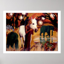 african-american, black, urban, polestar, animals, africa, nature, braids, pretty-girl, women, Poster with custom graphic design