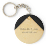 Corner Peel Keychain