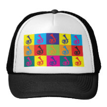 Cornet Pop Art Mesh Hats