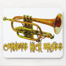 Cornets Kick Brass Mouse Pad