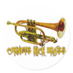 Cornets Kick Brass stickers