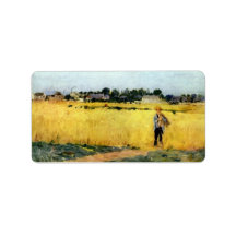 Cornfield by Berthe Morisot Address Label