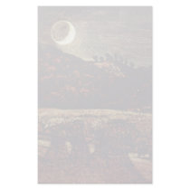 Cornfield In The Moonlight By Palmer Samuel Personalized Stationery