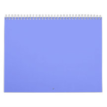 Cornflower Blue Backgrounds on a Calendar