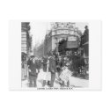 Cornhill news vendor 1904 London England, U.K. postcard
