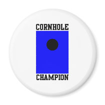 Cornhole Champion Magnet
