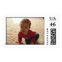 Cornhusker Cheerleader postage