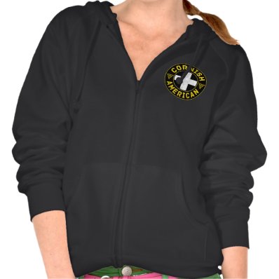 Cornish American Flag Hooded Pullover