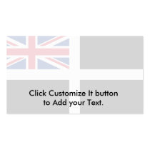 Cornish, Democratic Republic of the Congo flag Business Card