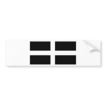 CORNISH FLAG BUMPER STICKERS