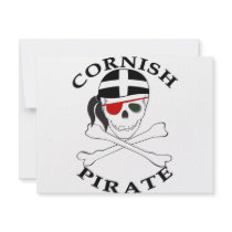 Cornish Pirate 1 invitations