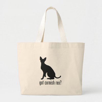 Cornish Rex Cat. Cornish Rex Cat Tote Bag by