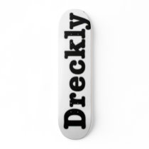 CORNISH SLANG CUSTOM SKATE BOARD