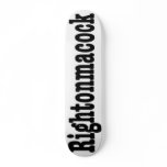 CORNISH SLANG CUSTOM SKATE BOARD