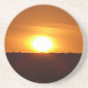 Cornish Sunset Drinks Coaster
