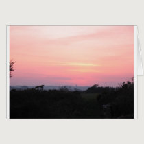Cornish Sunset Greeting Card (5983) cards
