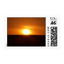 Cornish Sunset Postage Stamps