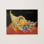 Cornucopia Autumn Harvest Leaves Pomegranate grape Jigsaw Puzzle Cornucopia Autumn Harvest Leaves Pomegranate grape Jigsaw Puzzle