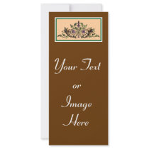 Cornucopia Vintage Thanksgiving Rack Card