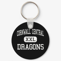 Cornwall Central - Dragons - High - Cornwall keychains by customteamsportswear Cornwall Central - Dragons - High - Cornwall keychains