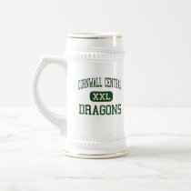 Cornwall Central - Dragons - High - Cornwall mugs by customteamsportswear Cornwall Central - Dragons - High - Cornwall mugs
