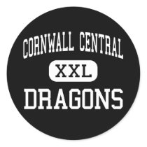 Cornwall Central - Dragons - High - Cornwall stickers by customteamsportswear Cornwall Central - Dragons - High - Cornwall stickers