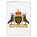 Cornwall Coat of Arms Greeting Card
